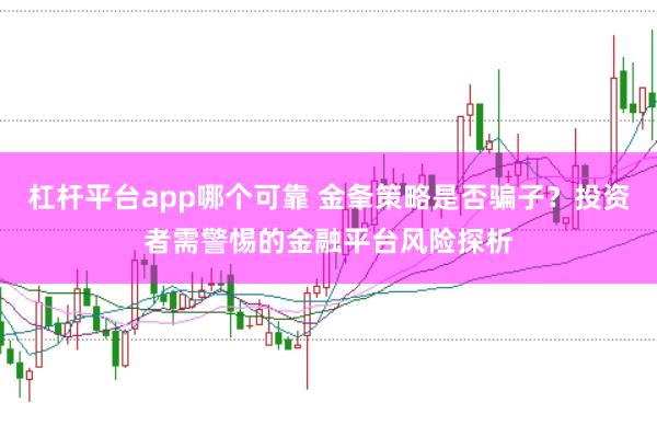 杠杆平台app哪个可靠 金夆策略是否骗子？投资者需警惕的金融平台风险探析