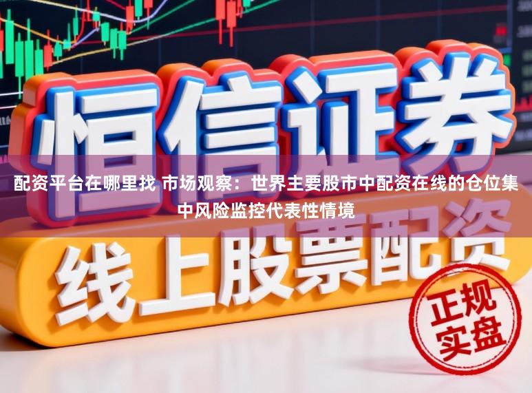 配资平台在哪里找 市场观察：世界主要股市中配资在线的仓位集中风险监控代表性情境
