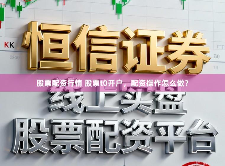 股票配资行情 股票t0开户，配资操作怎么做？